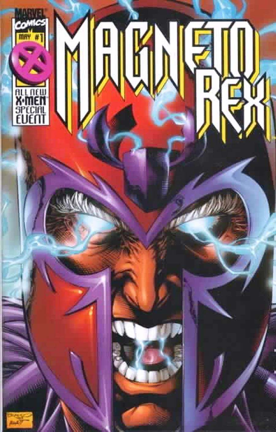 Magneto Rex #1 Cover C DF Variant Cover