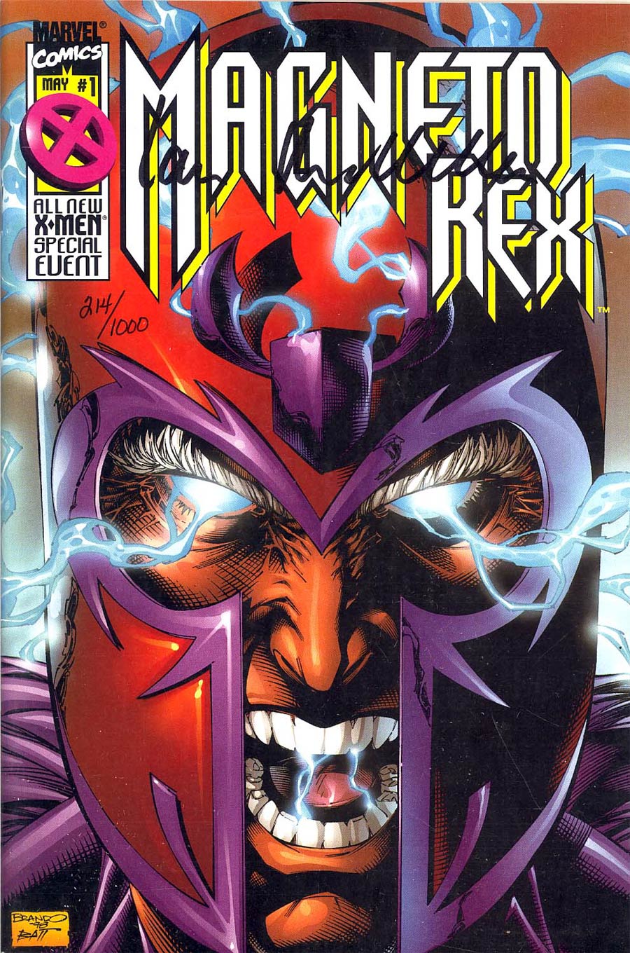 Magneto Rex #1 Cover D Signed by Sir Ian McKellen DF