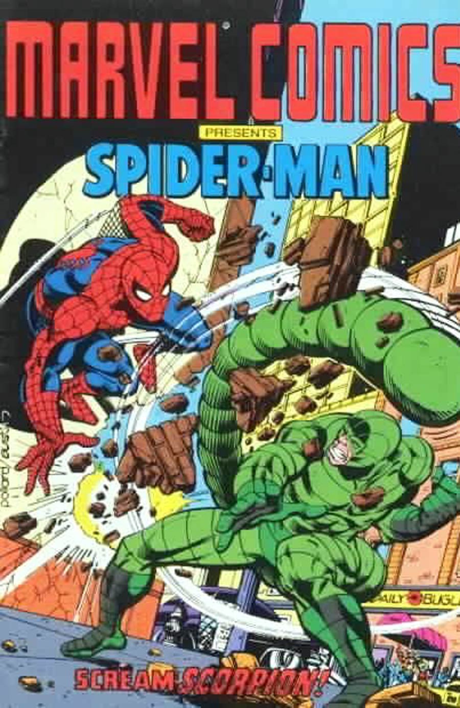 Marvel Comics Presents Spectacular Spider-Man #21 Mini Comic Book