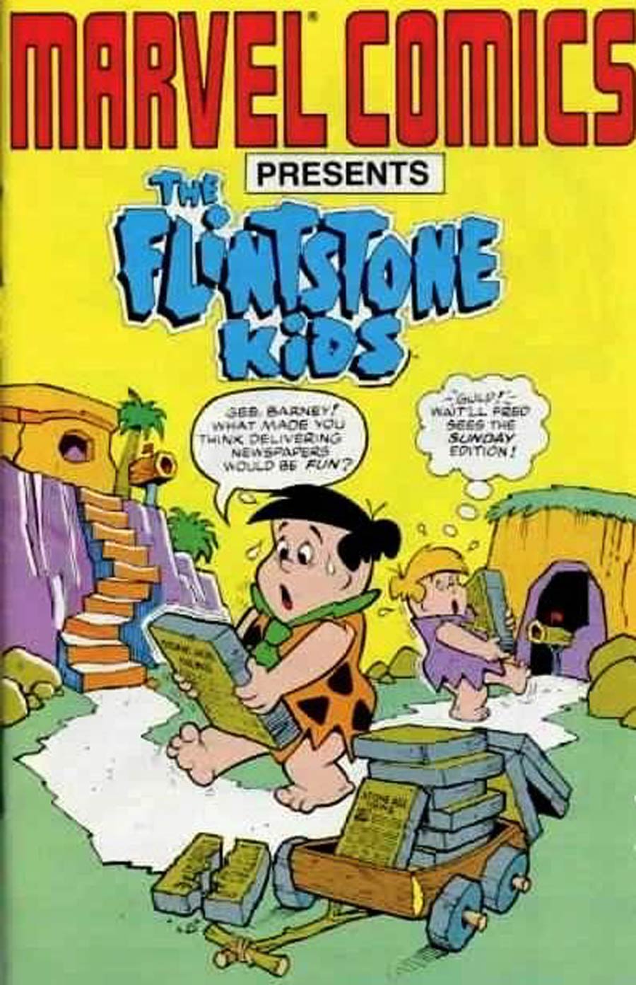 Marvel Comics Presents Flintstone Kids Mini Comic Book