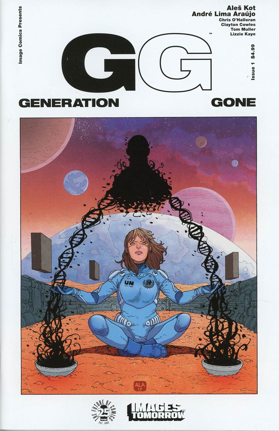 Generation Gone #1 Cover B Variant Andre Araujo Images Of Tomorrow Cover