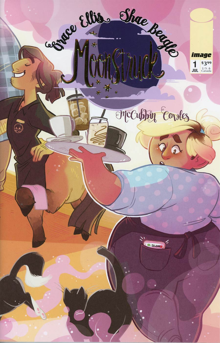 Moonstruck #1 Cover B Incentive Retailer Appreciation Gold Foil Variant Cover