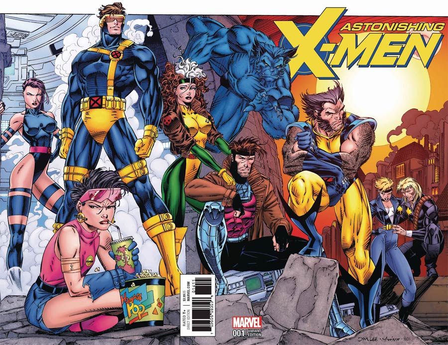 Astonishing X-Men Vol 4 #1 Cover G Incentive Jim Lee Remastered Variant Cover