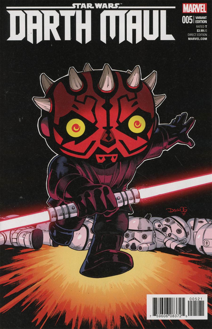 Star Wars Darth Maul #5 Cover C Incentive Diego Olortegui Funko Variant Cover