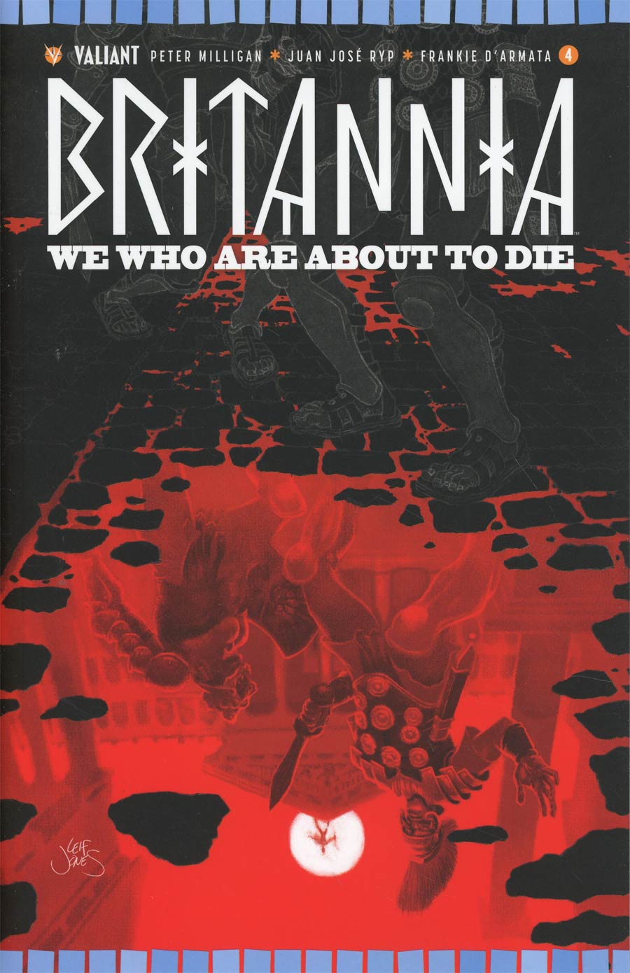 Britannia We Who Are About To Die #4 Cover C Incentive Leif Jones Variant Cover