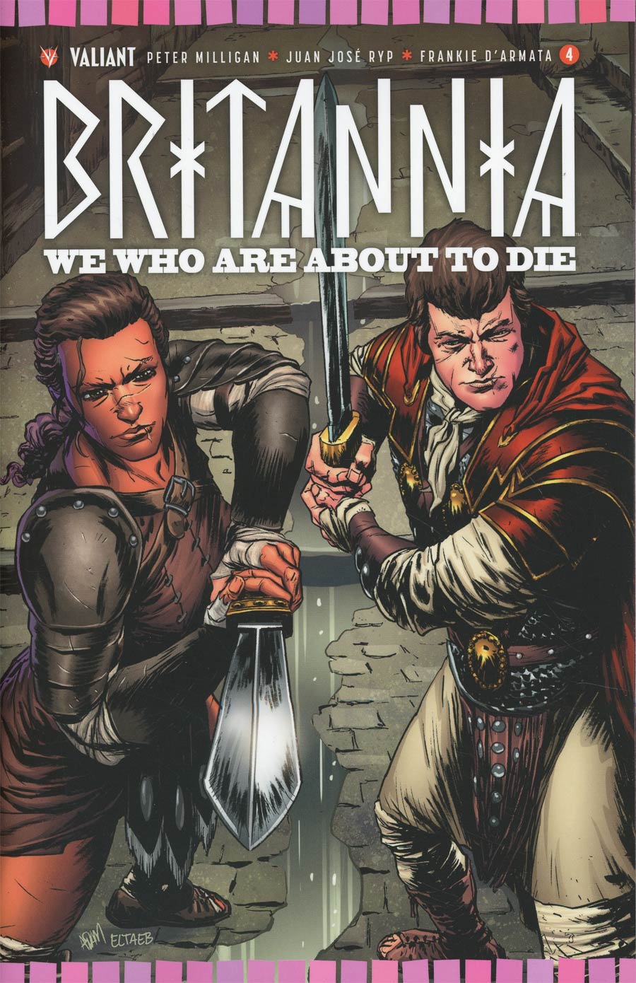 Britannia We Who Are About To Die #4 Cover D Incentive Adam Gorham Variant Cover