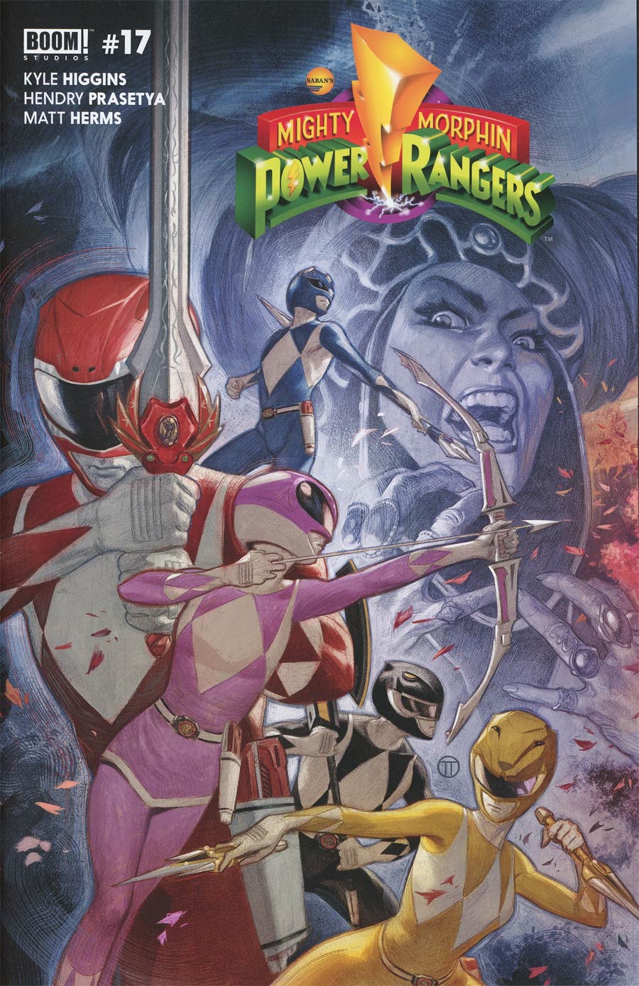 Mighty Morphin Power Rangers (BOOM Studios) #17 Cover C Variant Julian Totino Tedesco Cover
