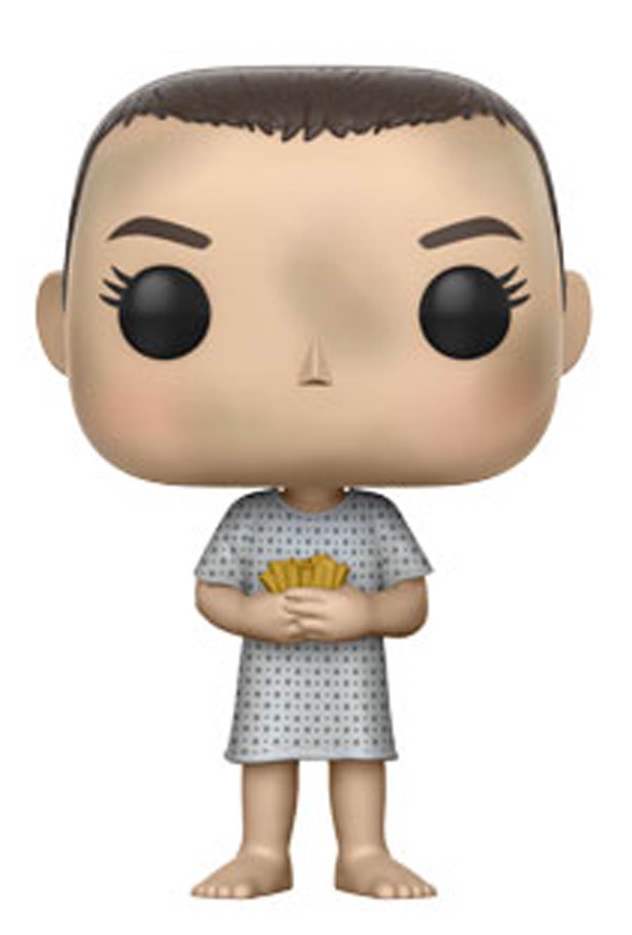 POP Television Stranger Things Eleven In Hospital Gown Vinyl Figure
