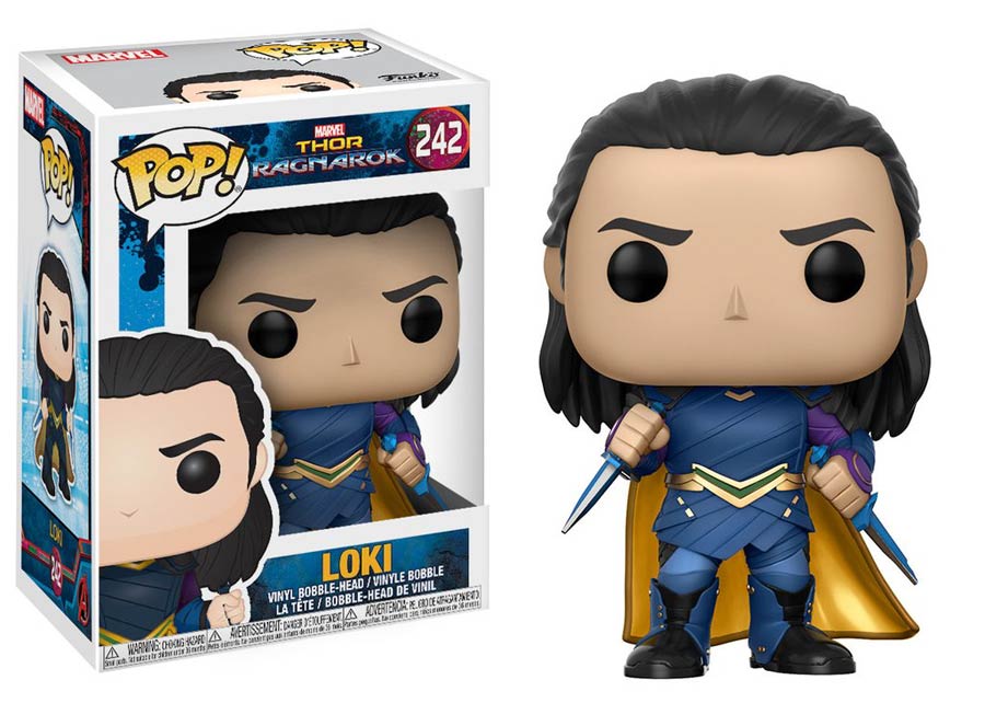 POP Marvel 242 Thor Ragnarok Loki Sakaarian Vinyl Figure