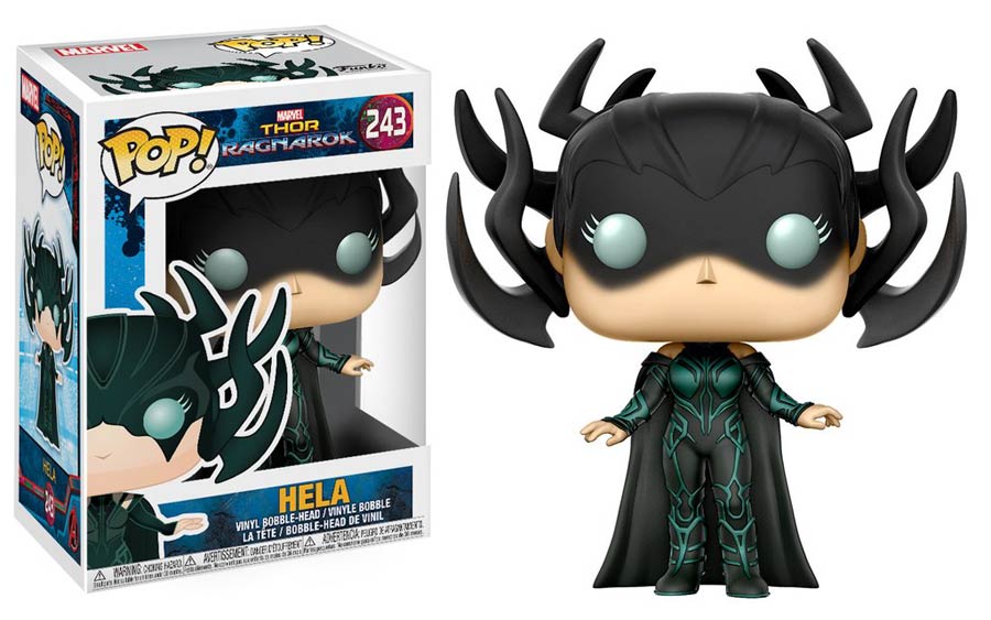 POP Marvel 243 Thor Ragnarok Hela Masked Vinyl Figure