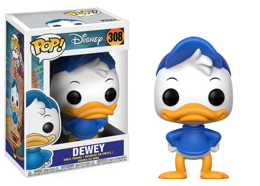 POP Disney 308 DuckTales Dewey Vinyl Figure