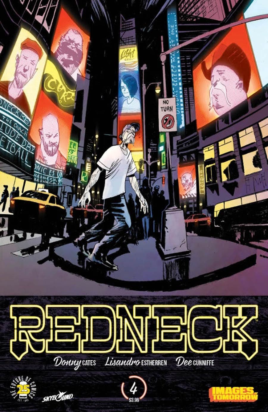 Redneck #4 Cover B Variant Dee Cunniffe & Lisandro Estherren Images Of Tomorrow Cover