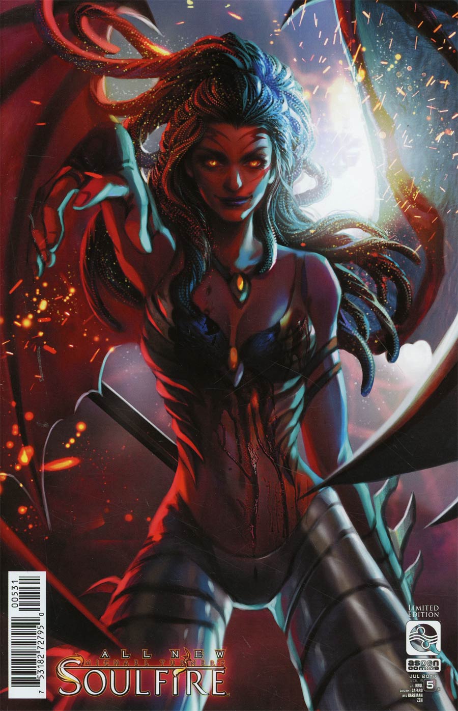 All New Soulfire Vol 2 #5 Cover C Incentive Fan Yang Variant Cover