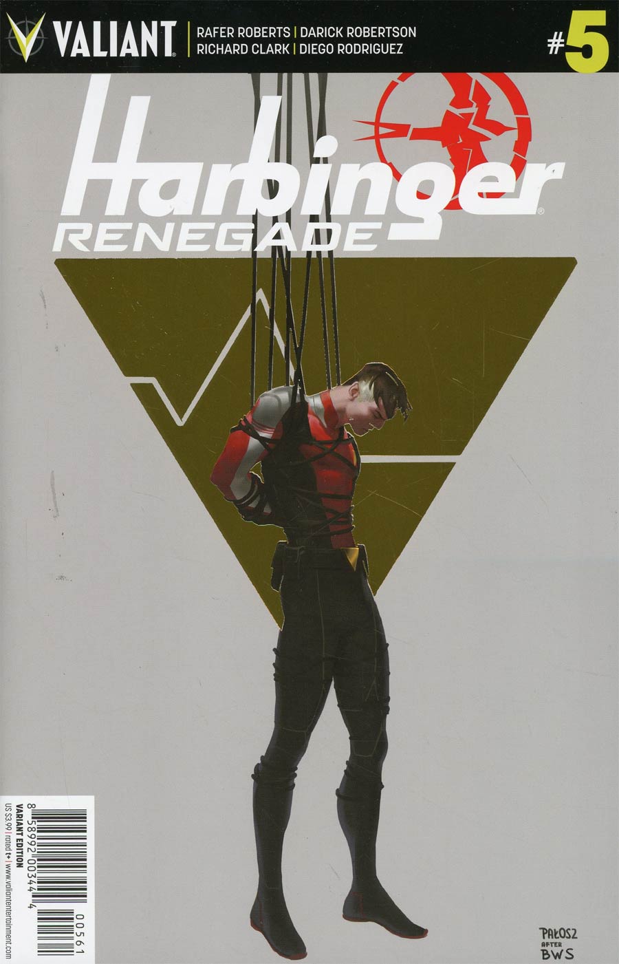 Harbinger Renegade #5 Cover F Incentive Monika Palosz Gold Foil Linewide Variant Cover