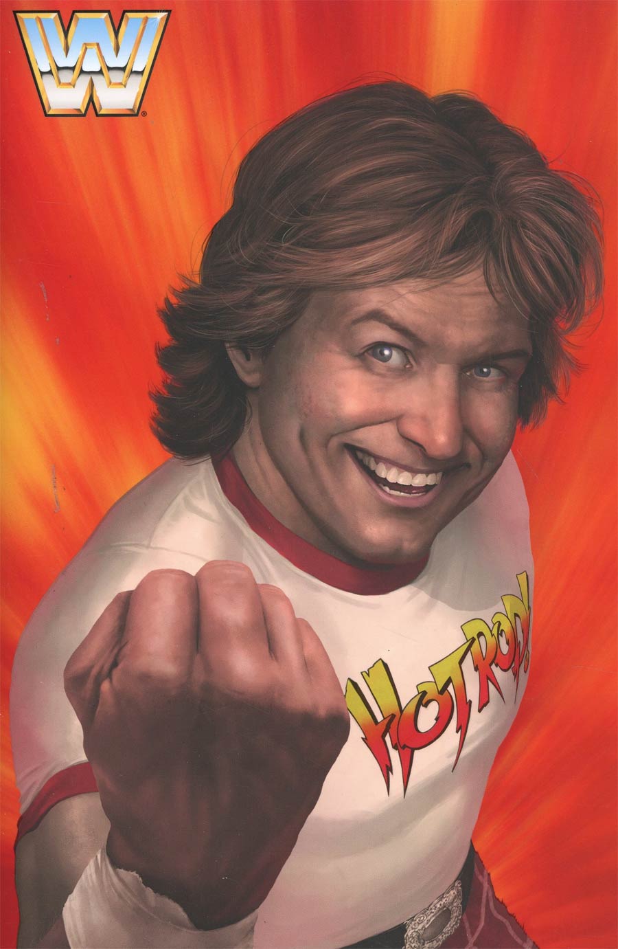WWE #7 Cover E Incentive Rahzzah Roddy Piper Virgin Variant Cover