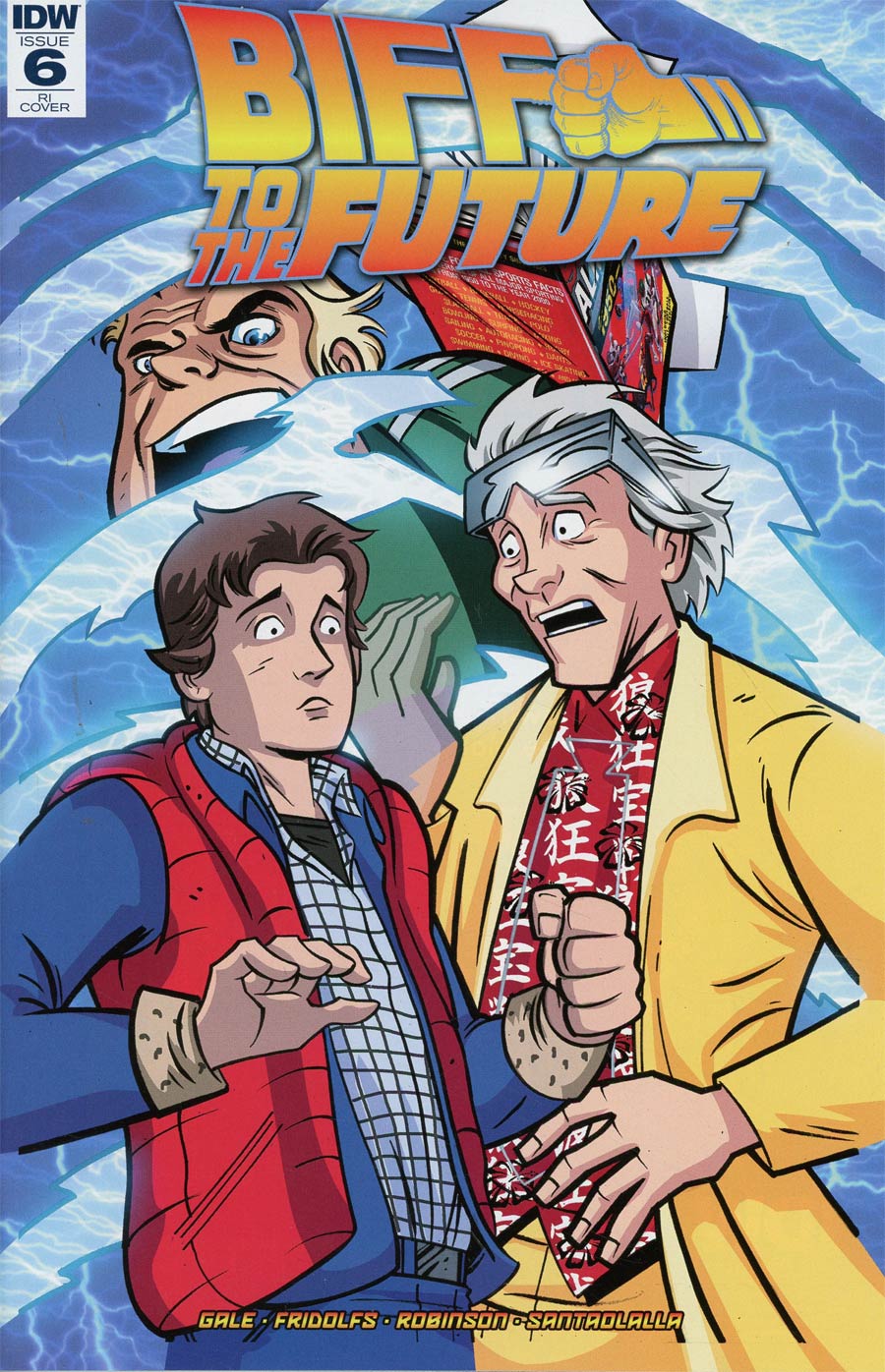 Back To The Future Biff To The Future #6 Cover C Incentive Anthony Marques Variant Cover