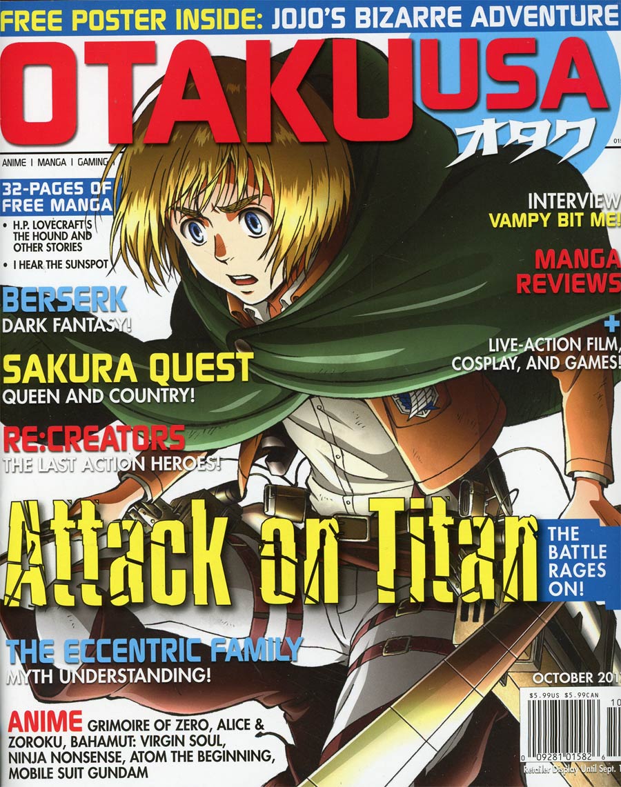 Otaku USA Vol 11 #1 October 2017