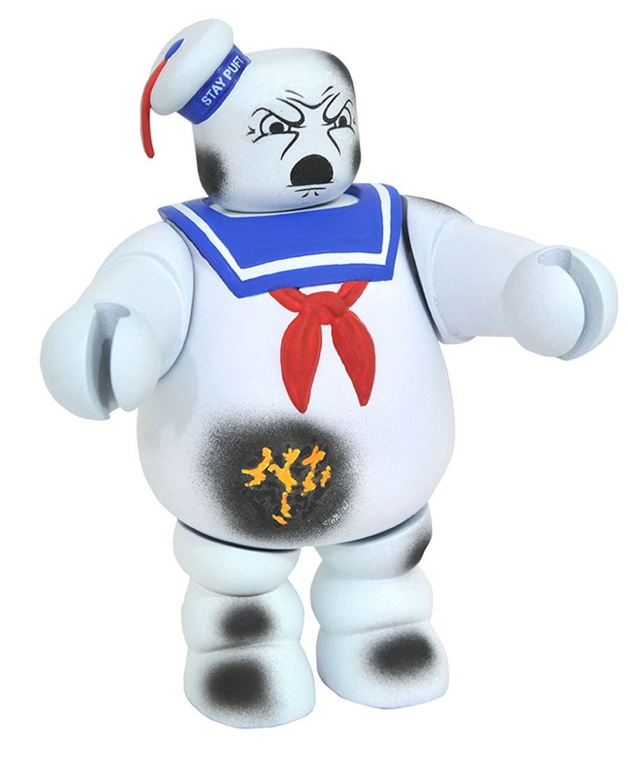 Ghostbusters Stay Puft Marshmallow Man SDCC 2017 Exclusive Battle Damaged Vinimate
