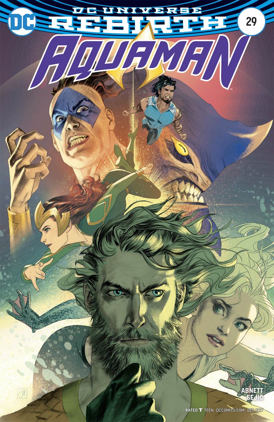 Aquaman Vol 6 #29 Cover B Variant Joshua Middleton Cover