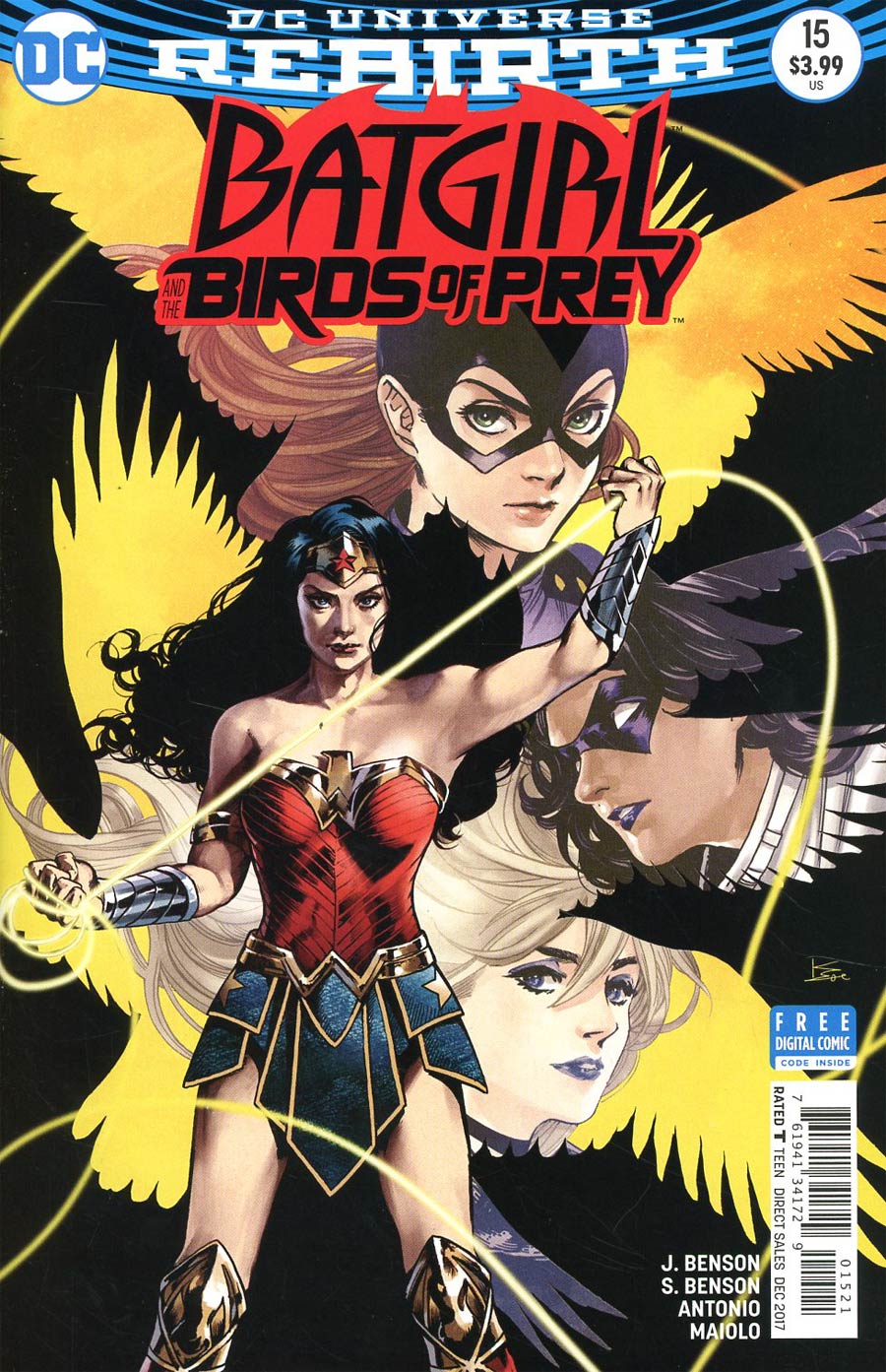 Batgirl And The Birds Of Prey #15 Cover B Variant Kamome Shirahama Cover