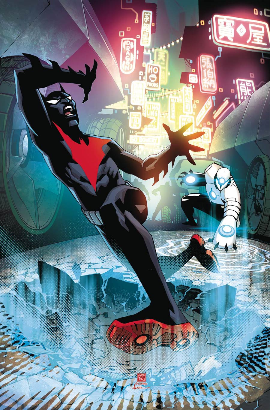 Batman Beyond Vol 6 #13 Cover A Regular Bernard Chang Cover