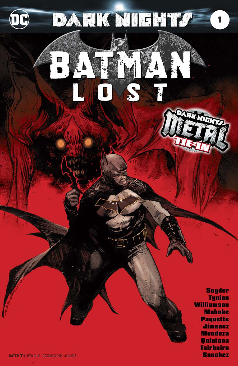 Batman Lost #1 Cover A Foil-Stamped Cover (Dark Nights Metal Tie-In)