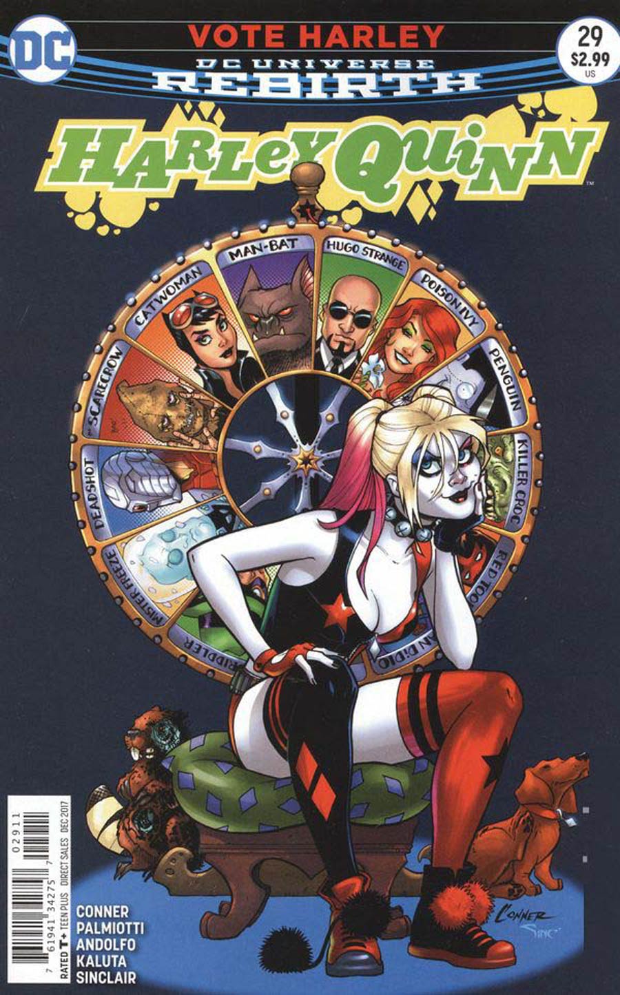 Harley Quinn Vol 3 #29 Cover A Regular Amanda Conner Cover