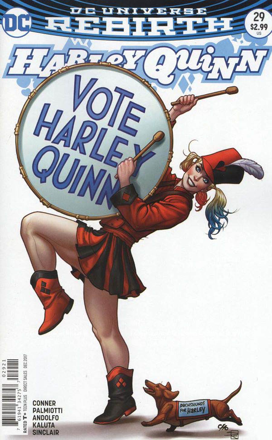 Harley Quinn Vol 3 #29 Cover B Variant Frank Cho Cover