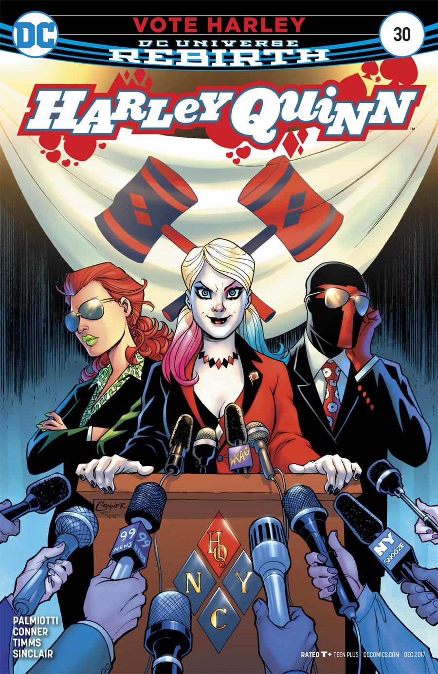 Harley Quinn Vol 3 #30 Cover A Regular Amanda Conner Cover