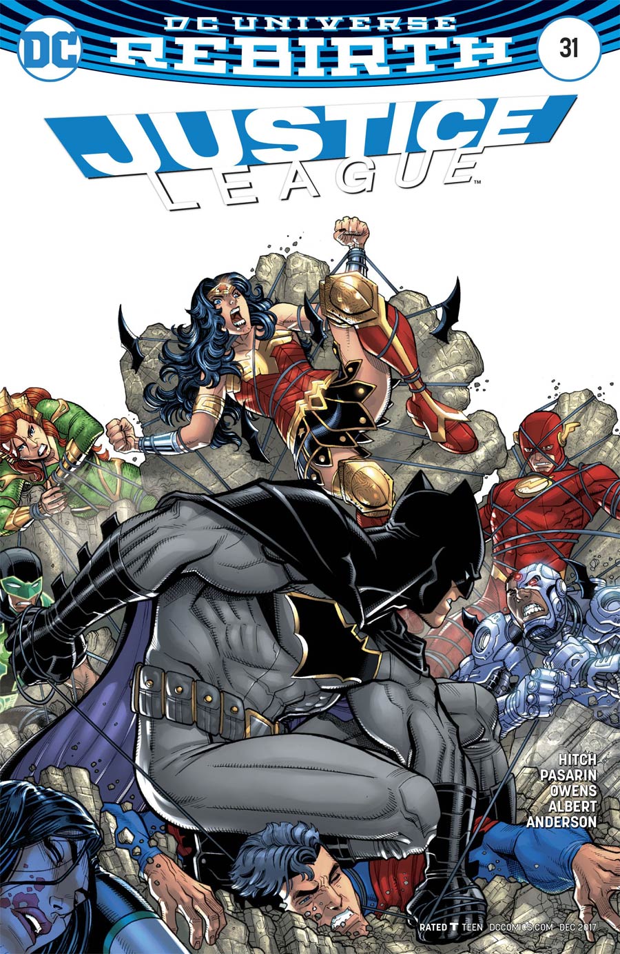 Justice League Vol 3 #31 Cover B Variant Nick Bradshaw Cover