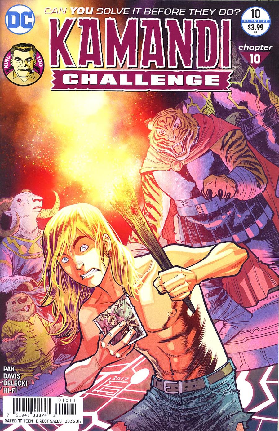 Kamandi Challenge #10 Cover A Regular Francis Manapul Cover