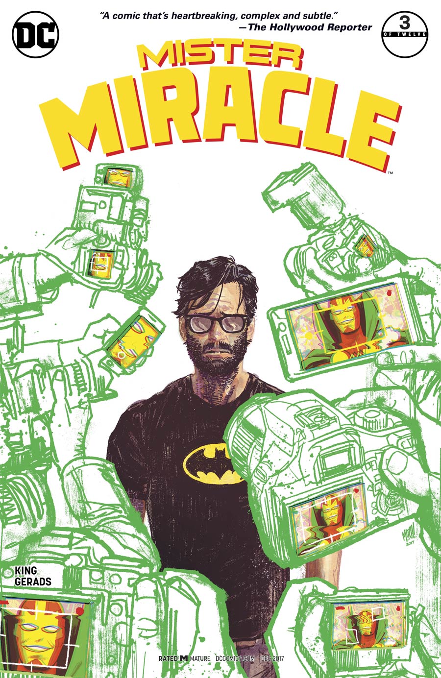 Mister Miracle Vol 4 #3 Cover B Variant Mitch Gerads Cover