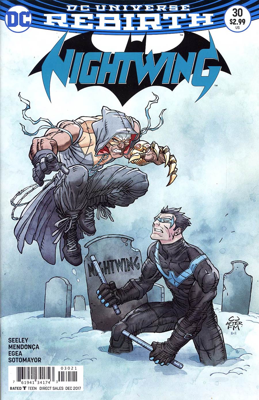 Nightwing Vol 4 #30 Cover B Variant Casey Jones Cover