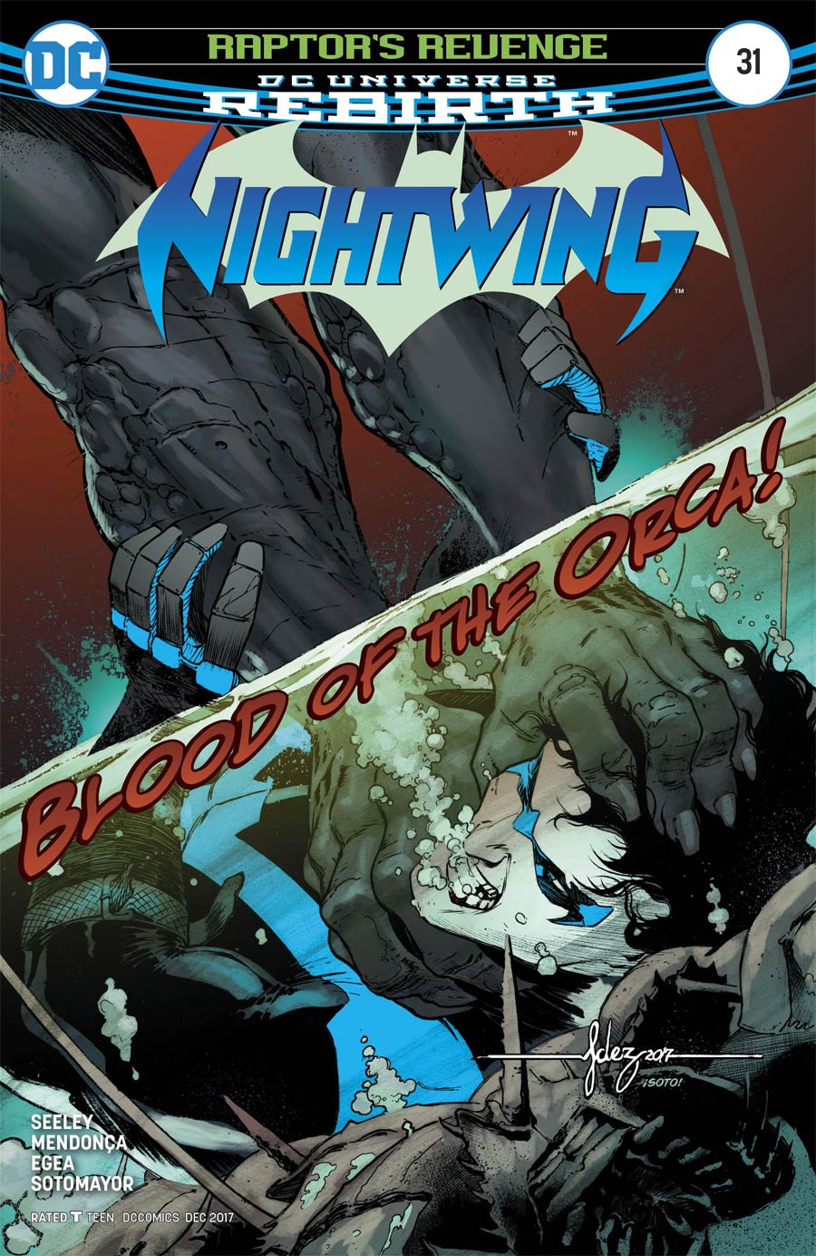 Nightwing Vol 4 #31 Cover A Regular Javier Fernandez Cover