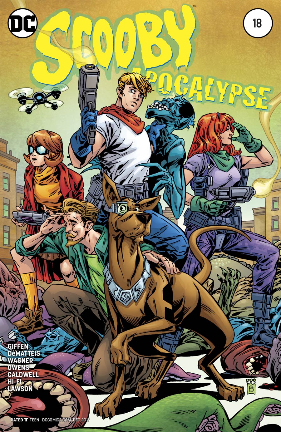 Scooby Apocalypse #18 Cover B Variant Mark Buckingham Cover