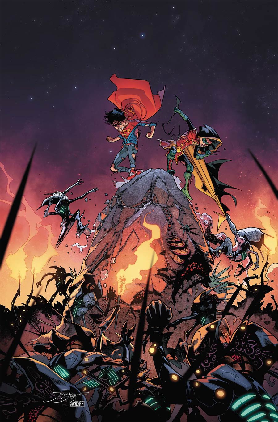 Super Sons #9 Cover A Regular Jorge Jimenez Cover