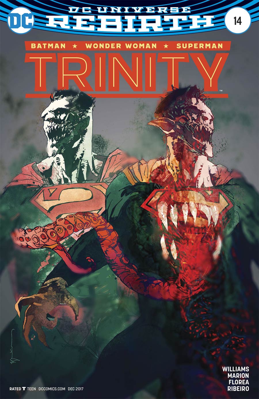 Trinity Vol 2 #14 Cover B Variant Bill Sienkiewicz Cover