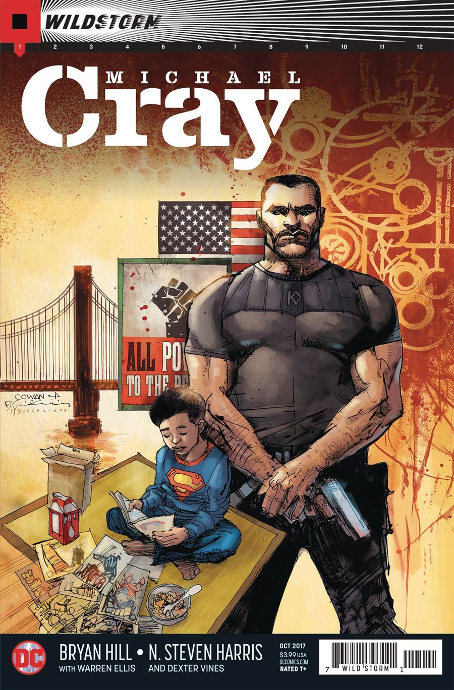 Wildstorm Michael Cray #1 Cover A Regular Denys Cowan & Bill Sienkiewicz Cover