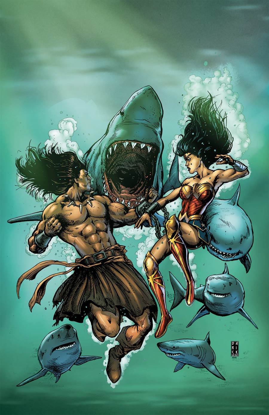 Wonder Woman Conan #2 Cover A Regular Darick Robertson Cover