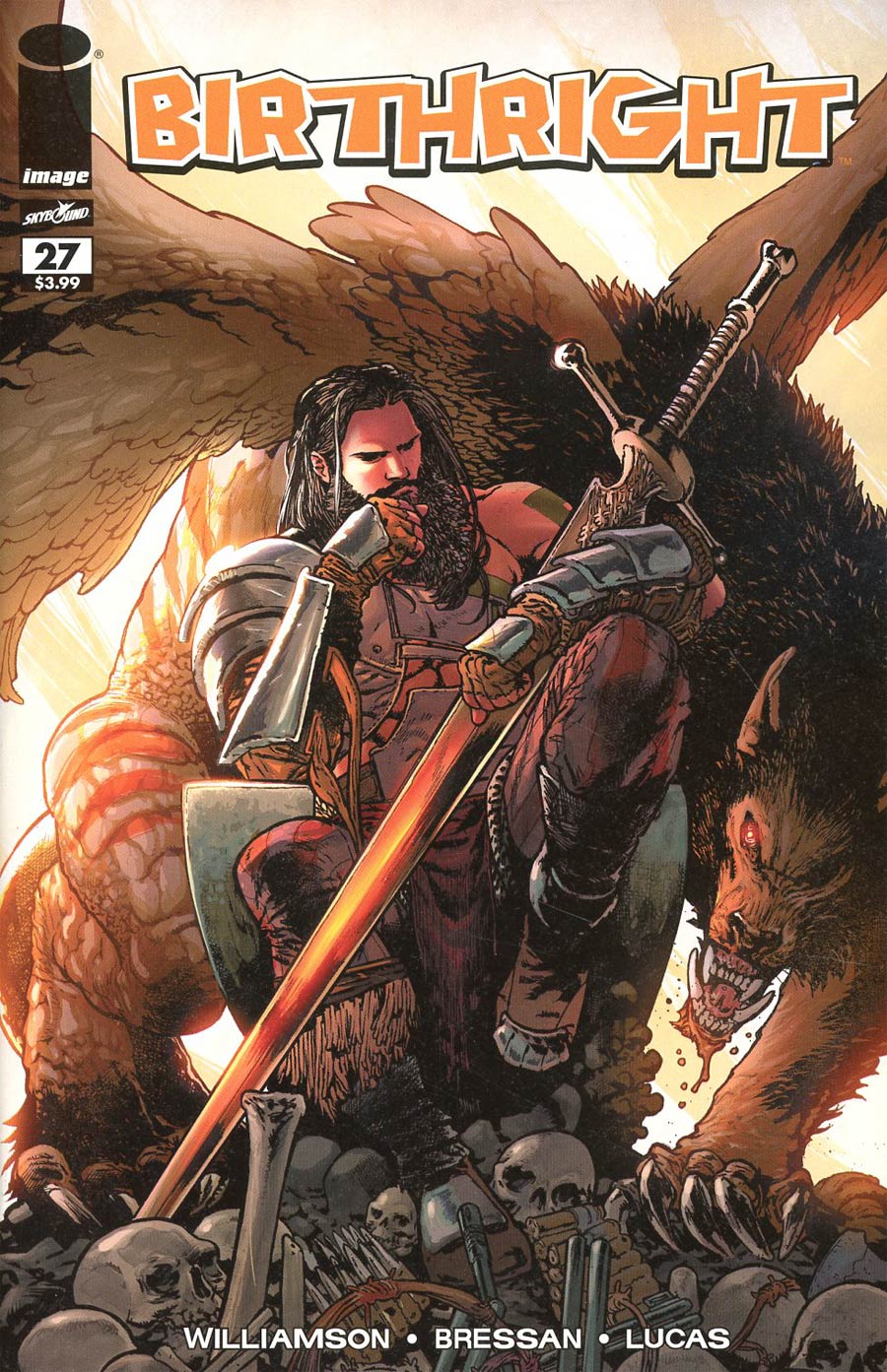 Birthright #27 Cover B Variant Andrei Bressan & Adriano Lucas Walking Dead 108 Tribute Cover