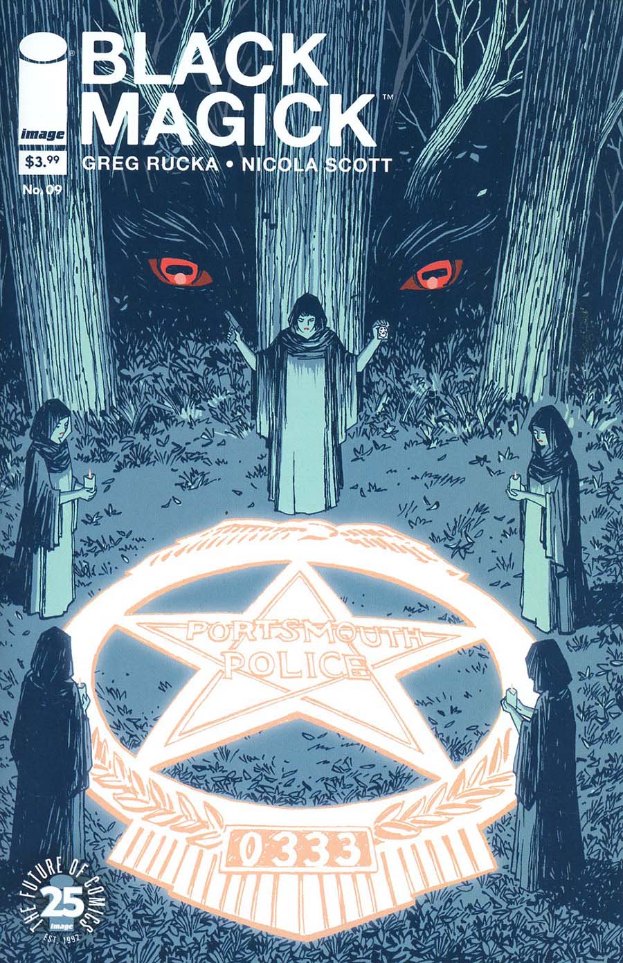 Black Magick #9 Cover B Variant Cliff Chiang Cover