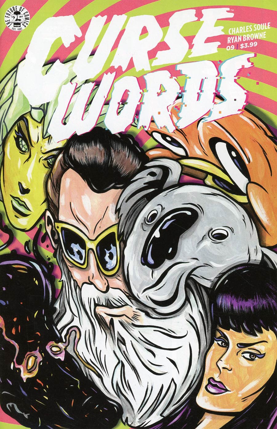 Curse Words #9 Cover B Variant Steve Seeley Cover