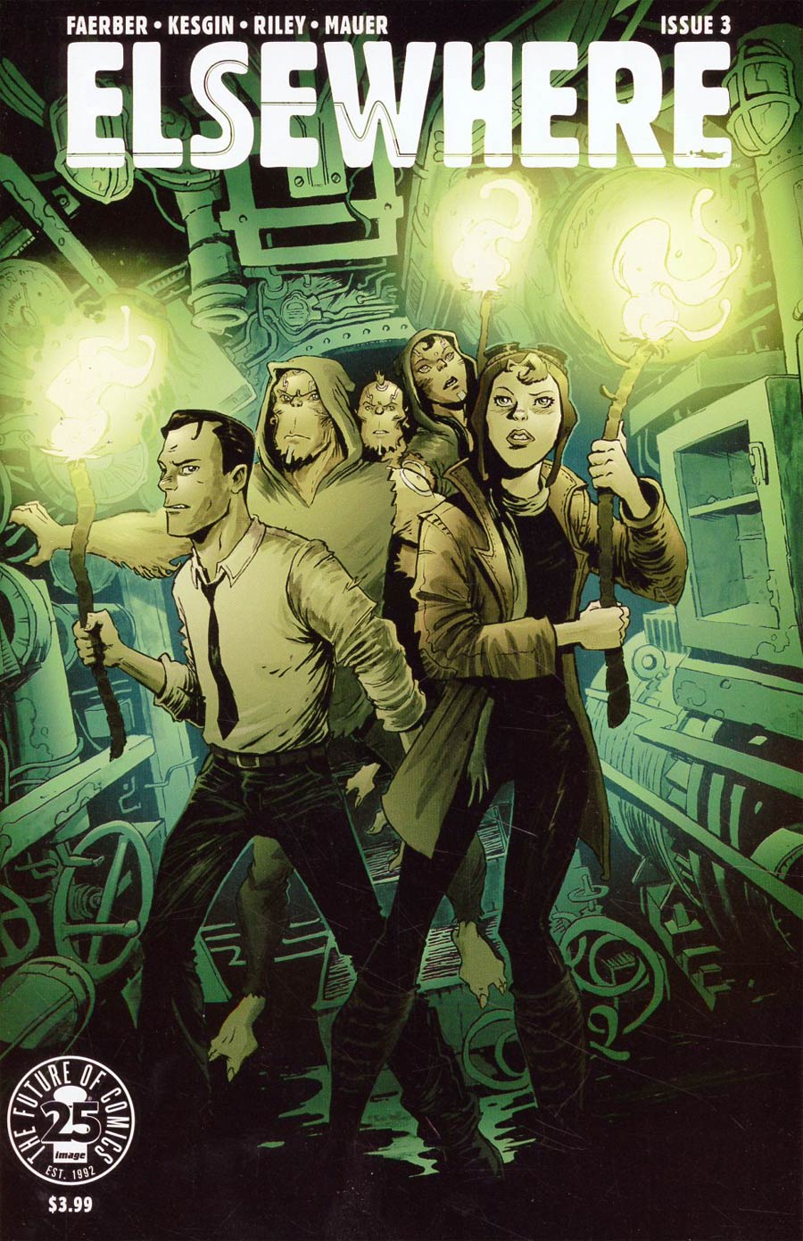 Elsewhere #3 Cover A Regular Sumeyye Kesgin & Ron Riley Cover