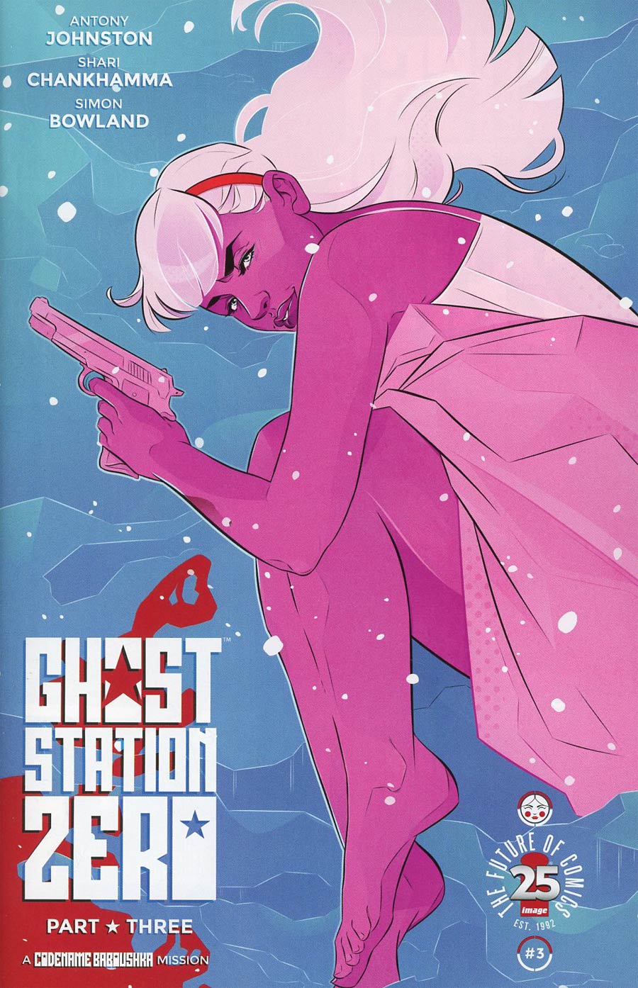 Ghost Station Zero #3 Cover B Variant Robin Hoelzemann Cover