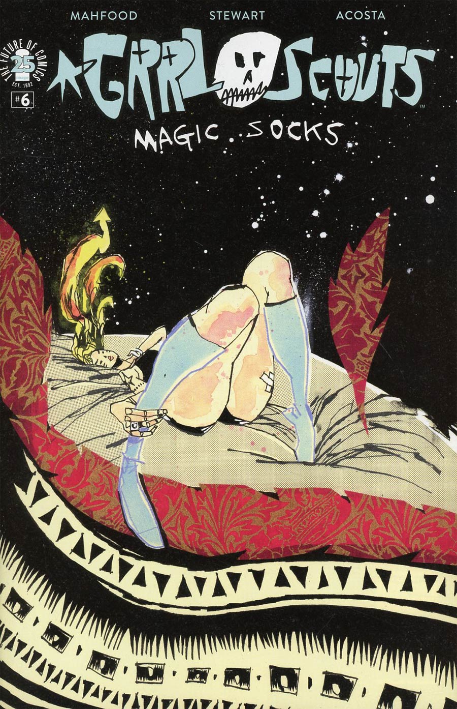 Grrl Scouts Magic Socks #6 Cover A Regular Jim Mahfood Cover