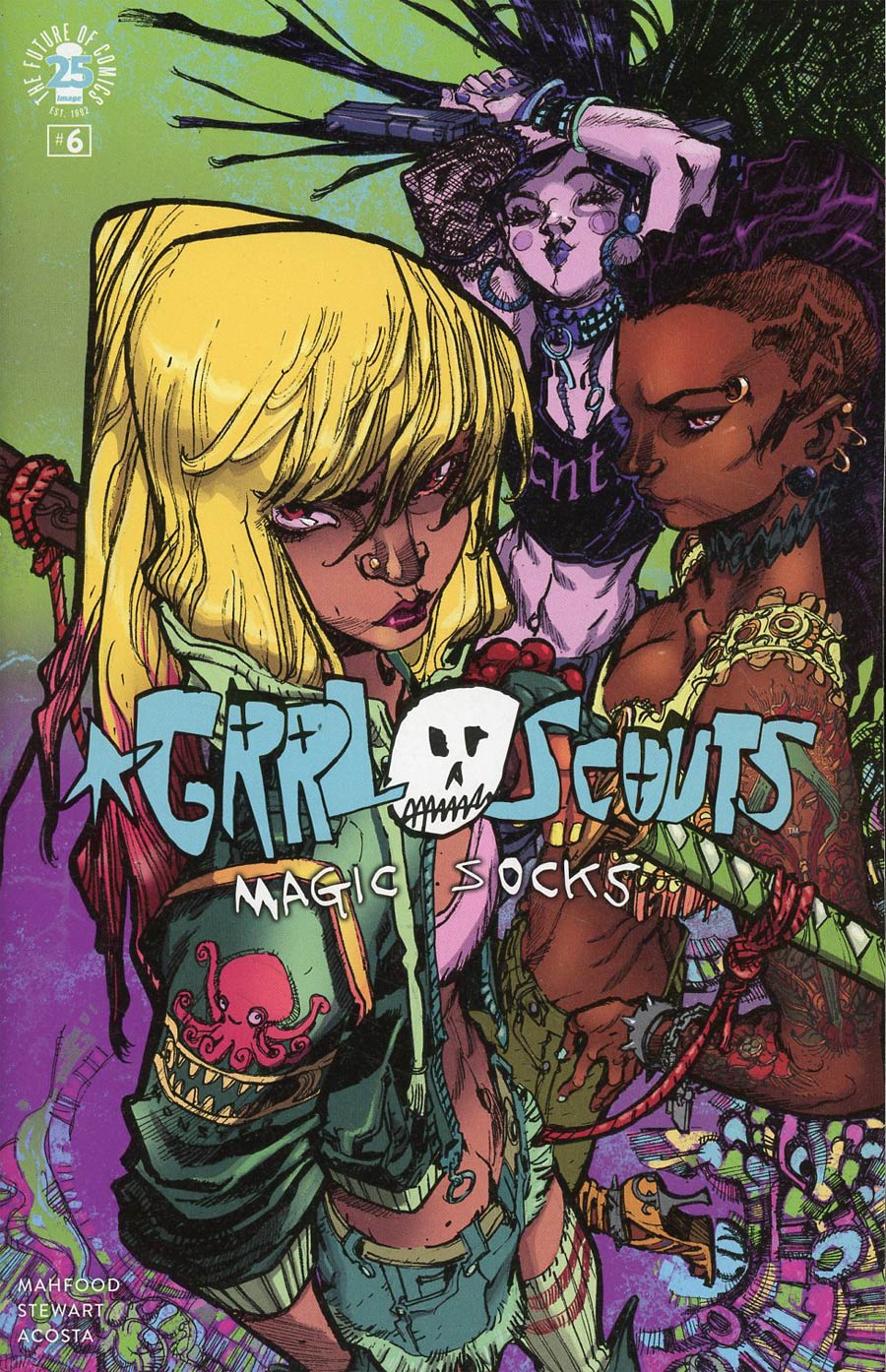 Grrl Scouts Magic Socks #6 Cover B Variant Eric Canete Cover