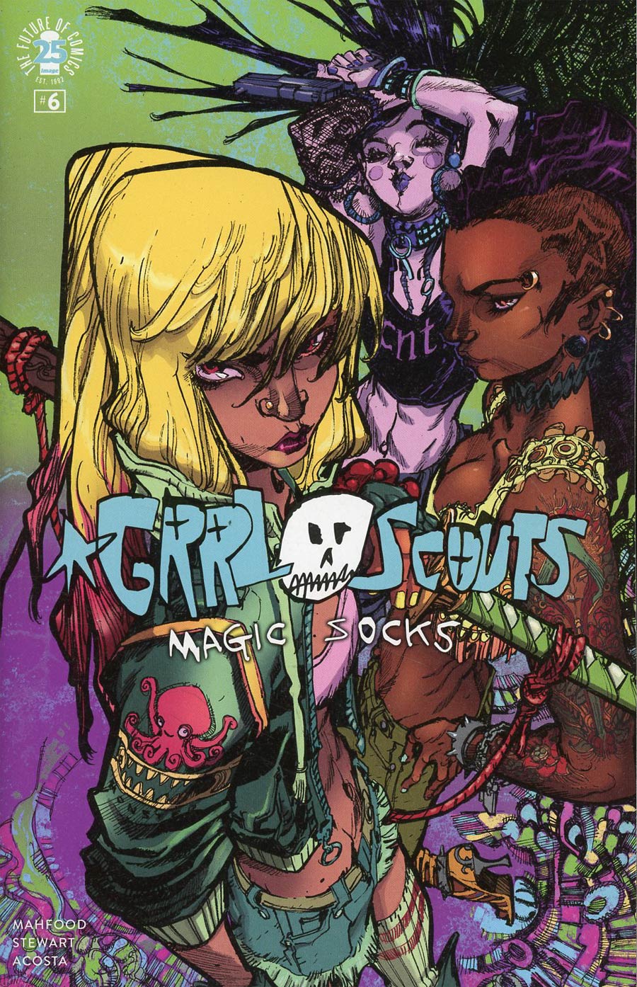 Grrl Scouts Magic Socks #6 Cover B Variant Eric Canete Cover