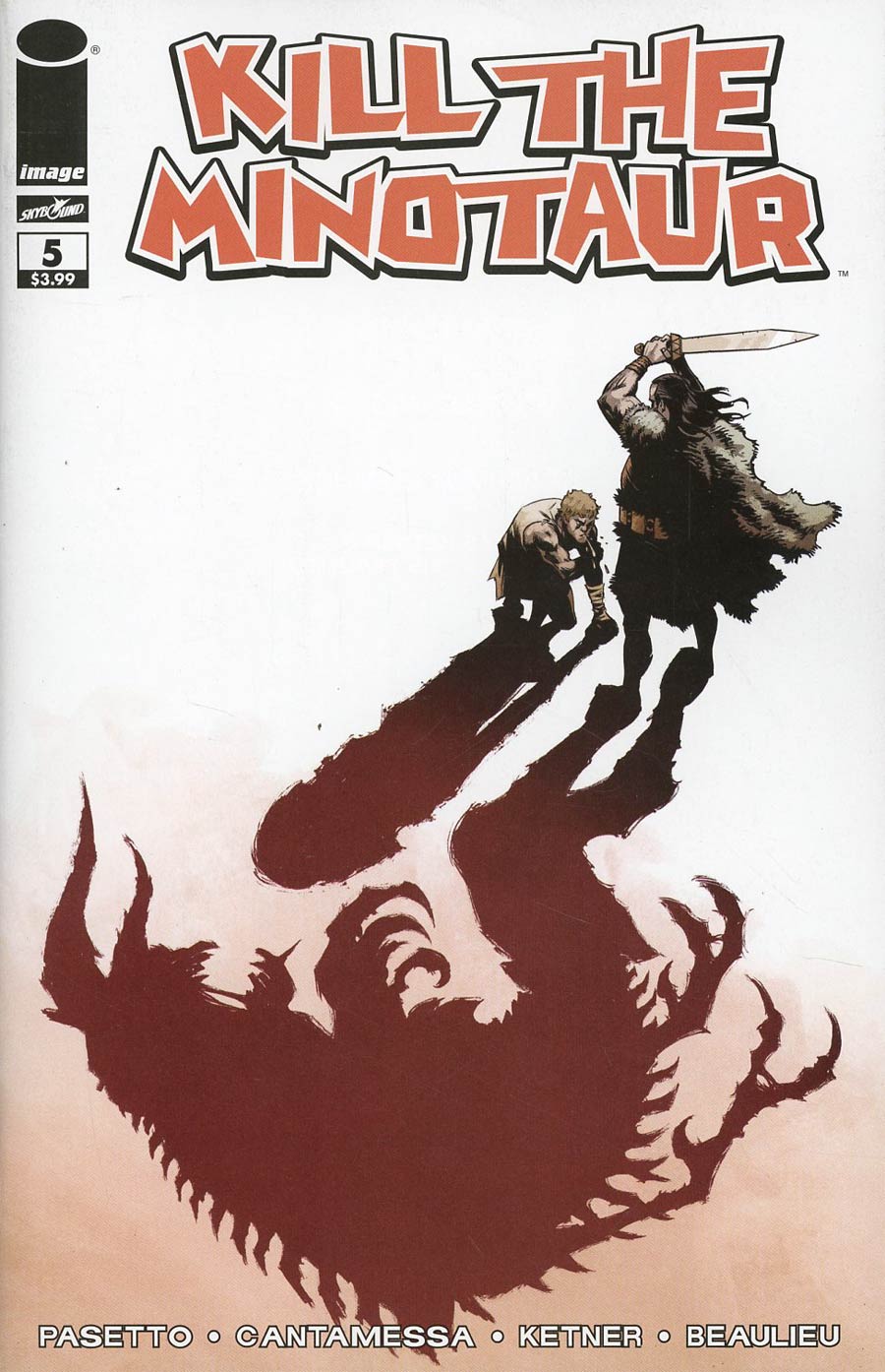 Kill The Minotaur #5 Cover B Variant Lukas Ketner & Jean-Francois Beaulieu Walking Dead 103 Tribute Cover