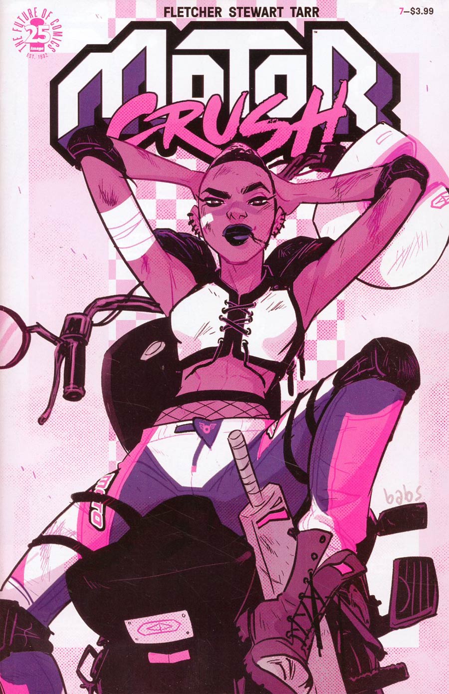 Motor Crush #7 Cover A Regular Babs Tarr Cover