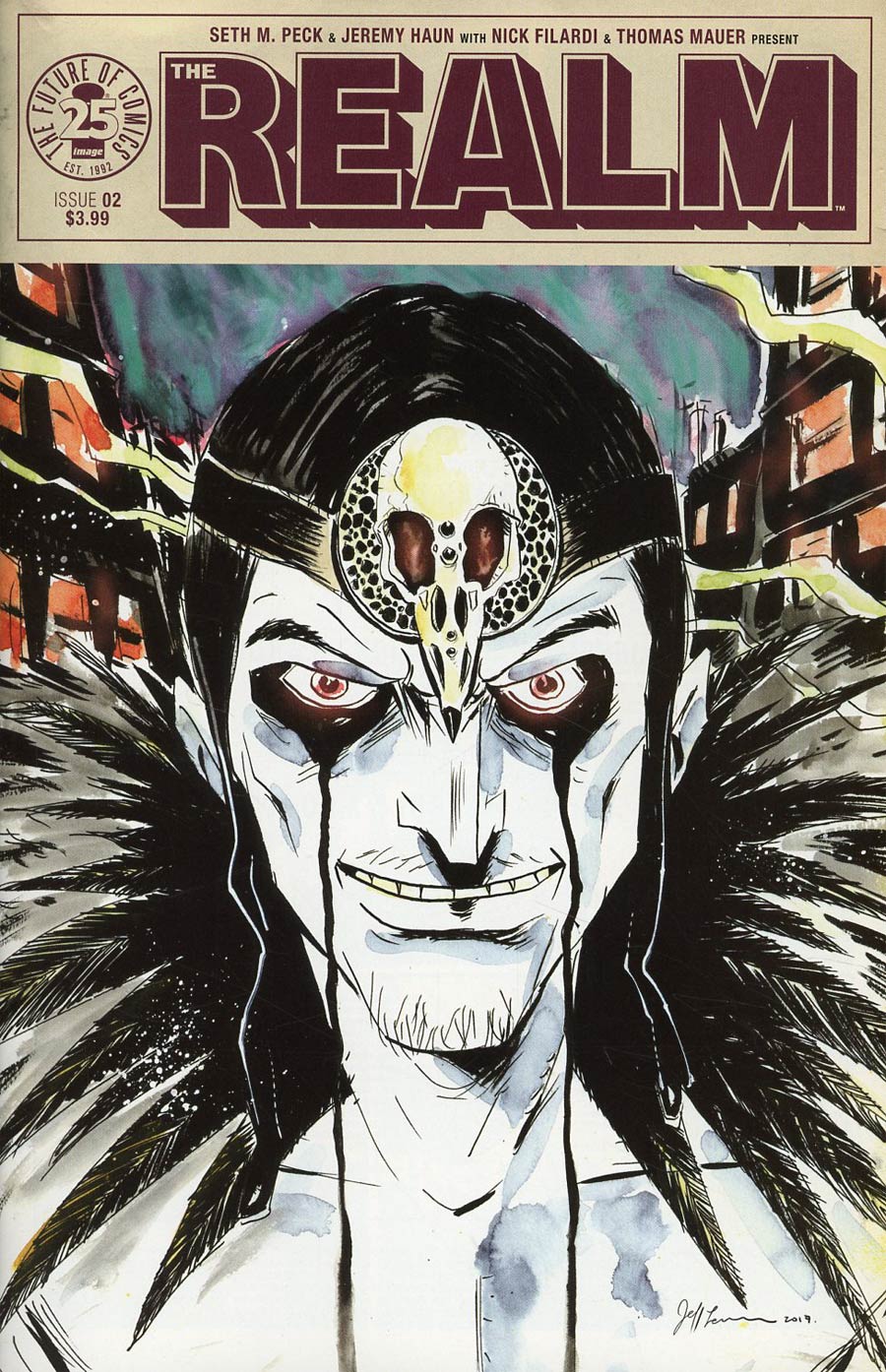 Realm #2 Cover B Variant Jeff Lemire Cover